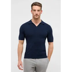 Poloshirt ETERNA, Herren, Gr. 2XL, blau (navy), 100% cotton, casual, Shirts