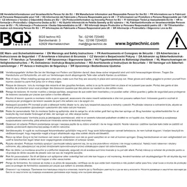 BGS Do it yourself Splinte-Sortiment Ø 1,6 - 3,2 mm 135-tlg.