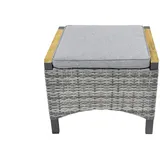 LC Garden Hocker Aluminium/Geflecht 0 x 0 x 0 cm Grau