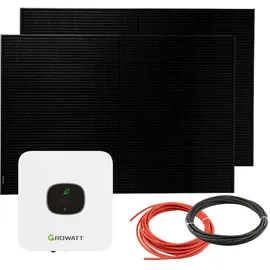 Growatt MIC 800 monokristallin 800 W mit 800 W Solarpanels