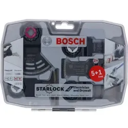 Bosch Starlock-Set für Elektriker und Trockenbauer 5+1-teilig