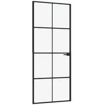vidaXL Innentür links 83 x 201,5 cm schwarz