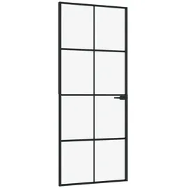 vidaXL Innentür links 83 x 201,5 cm schwarz