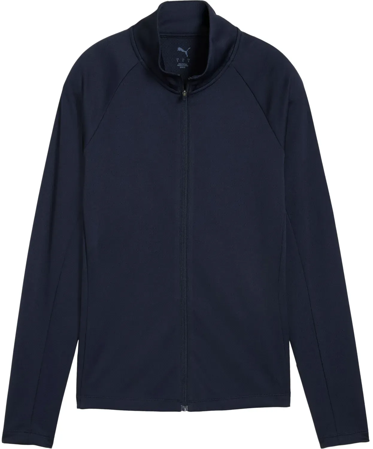 Puma Layer Lightweight Full Zip Knit, navy