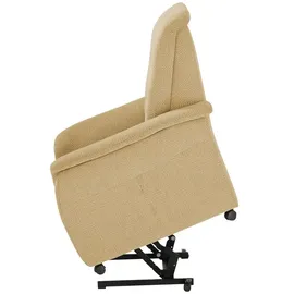 Polstermöbel Oelsa Fernsehsessel Sarah Flachgewebe 91 x 103 x 97 cm Orange elektrisch