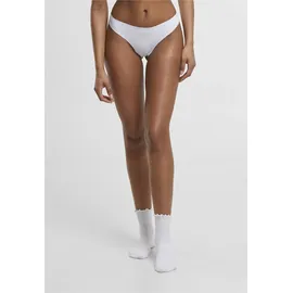 URBAN CLASSICS Lasercut Tanga 3 St. Weiß M
