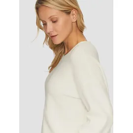 s.Oliver Strickpullover Bouclé Creme 38