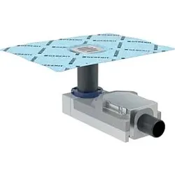 Geberit Duschbodenablauf 154050001 Fußboden ab 90 mm, für bodenebene Dusche