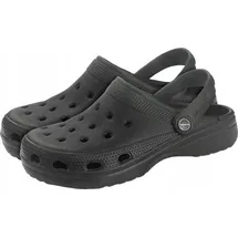 Reis Clogs, mit Fersenriemen schwarz