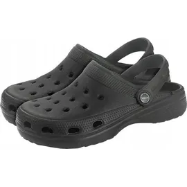 Reis Clogs, mit Fersenriemen schwarz