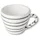 Gmundner Cappuccinotasse 0,2 l Graugeflammt
