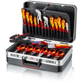 Knipex Vision24 Werkzeugkoffer 20-teilig blau 480 x 380 x 180 mm