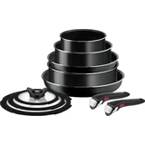 Tefal Ingenio Easy On, Pfanne + Kochtopf, Schwarz