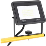 vidaXL LED-Fluter mit Stativ 2x30 W Warmweiß