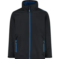 CMP Kinder Doppeljacke KID JACKET FIX HOOD, ANTRACITE, 128
