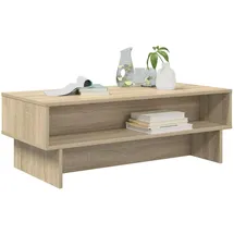vidaXL Couchtisch Sonoma-Eiche 100 x 46 x 35 cm