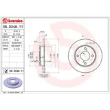 Brembo Bremsscheibe 08.D248.11