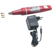 Pebaro 0281 - Akku-Bohrmaschine mit 4 Spannzangen und Netzteil