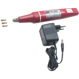 Pebaro 0281 - Akku-Bohrmaschine mit 4 Spannzangen und Netzteil