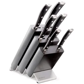Wüsthof Classic Ikon Messersatz 6-tlg. Schwarz