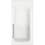 Badewanne mit Tür rechts SCHULTE Q1 75 x 170 cm alpinweiß glänzend mit Front- un
