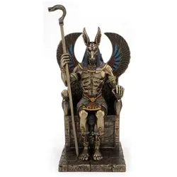 Signes Grimalt  Statuetten und Figuren Anubis-Ägyptischer Gott  in Multicolor, Einheitsgrösse