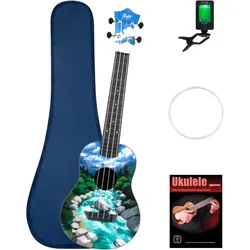 Flight TUC30 Slovenia Travel Konzert Ukulele Set