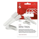Label the Cable LTC Mini Klettbinder 10er weiß