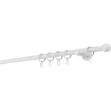 ONDECO Mydeco Maß-Gardinenstange mit Endstück Ball Weiß Ø 2 cm x 390 cm