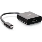 C2G C2G54459 USB Typ-C, HDMI - Video Adapter, Schwarz