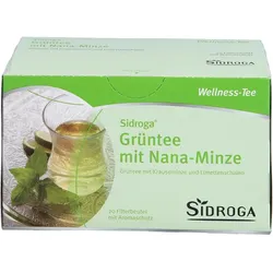 Sidroga SIDROGA Wellness Grüntee m. Nana-Minze Filterb. Tee & Honig 30 g 