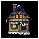 Hubrig Volkskunst GmbH Winterhaus Tante Emma Laden 14 cm mehrfarbig