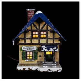 Hubrig Volkskunst GmbH Winterhaus Tante Emma Laden 14 cm mehrfarbig