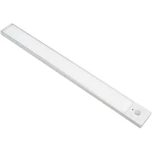 LUXULA LED Unterbauleuchte Akku und Bewegungsmelder, 3,3W, 1250lm, CCT, IP20, Silber 40cm (120 lm)