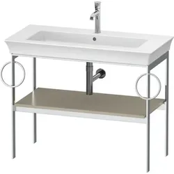 Duravit Konsole „White Tulip“ in Taupe Seidenmatt