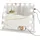Homcom Hollywood Spiegel mit Beleuchtung-62,5L x 14B x 52H cm-Weiß | Gr.: onesize