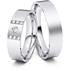 Trauringe L ̧nen 333er Weiflgold - 7014