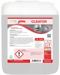 CLEATOR Kalklöser für gewerbliche Spülmaschinen 01185 , 10 Liter - Kanister