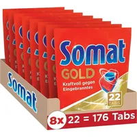 Somat Gold Multi-Aktiv, Geschirr-Reiniger, kraftvoll gegen Eingebranntes,