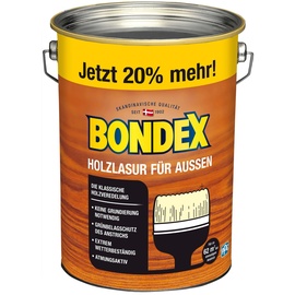 Bondex Holzlasur für Aussen 4,8 l dunkelgrau
