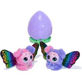 Spin Master Hatchimals Bloomables Puppyfly, Interaktives Spielzeug mit Überraschung, doppelter Verwandlung und über 100 Geräuschen