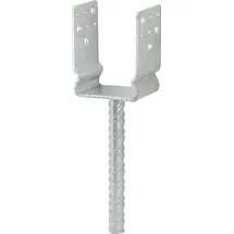 Vormann Schwere Stützenschuhe feuerverzinkt 121 x 60 x 125/325 mm