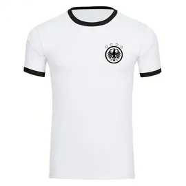 multifanshop Deutschland T-Shirt (Kontrast) 2023 Herren Schwarz Gr. XL