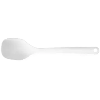 HENDI Salatbesteck, Hitzebeständig, Schöpf- und Servierlöffel, PBT-Resistant Plastic, 305mm, Weiß