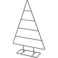 Deko Tannenbaum aus Metall schwarz Weihnachtsbaum Weihnachtspyramide dekorieren