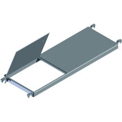 ZARGES Plattform 1,80 m mit Klappe