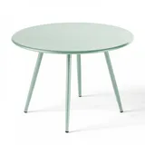 Oviala Couchtisch Ø 40 x 30 cm Salbeigrün