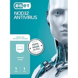 Eset NOD32 Antivirus Home Edition, 1 User, 1 Jahr, ESD (deutsch) (PC) (EAVH-N1-A1)