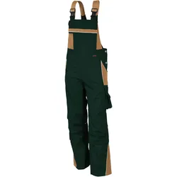 QUALITEX HIGH QUALITY WORKWEAR Qualitex Arbeitshose 'PRO'' in oliv/khaki, Größe: 44 - Latzhose MG 245 g - Blaumann für PROfessionals