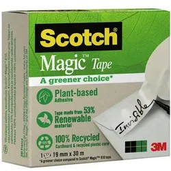 3M Magic, 30 m, Transparent, Zellulose, Karton, Papier, 19 mm, 1 Stück(e)